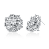 ABVERKAUF Ohrschmuck 18 kt WG, 8 Brill. 0,45 ct, TW-si, 314 Brill. 1,55 ct, TW-si