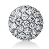 Anhänger 18 kt WG, 37 Brill. 0,46 ct, TW-vsi