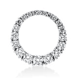 Anhänger 18 kt WG, 6 Brill. 0,35 ct, TTLB-si, 10 Brill. 0,20 ct, 3 Brill. 0,02 ct, 1 Brill. 0,09 ct