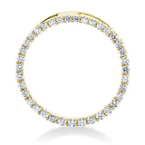 Anhänger 18 kt GG, 37 Brill. 0,44 ct, I-si