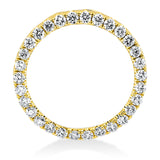 Anhänger 18 kt GG, 30 Brill. 0,43 ct, TW-si