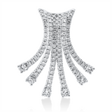 ABVERKAUF Anhänger 18 kt WG, 102 Brill. 0,74 ct, TW-vsi