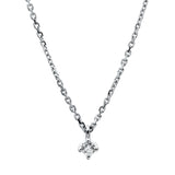Collier 14 kt WG, 1 Brill. 0,05 ct, TW-si