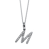 Collier 18 kt WG, 25 Brill. 0,09 ct, TW-si