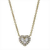 Collier 14 kt GG, 22 Brill. 0,29 ct, TW-si