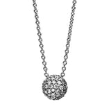 Collier 18 kt WG, 54 Brill. 0,30 ct, TW-si