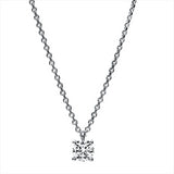 Anhänger 14 kt WG, GIA6255741190, 1 Brill. 0,30 ct, TW-si