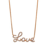 Collier 18 kt RG, 69 Brill. 0,29 ct, TW-si