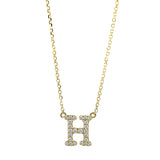 Collier 18 kt GG, 24 Brill. 0,10 ct, TW-si
