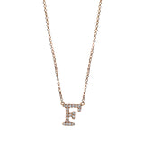 Collier 18 kt RG, 19 Brill. 0,08 ct, TW-si