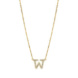 Collier 18 kt GG, 27 Brill. 0,12 ct, TW-si