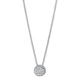 Collier 14 kt WG, 25 Brill. 0,23 ct, TW-si