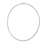 Collier 18 kt WG, 205 Brill. 6,00 ct, TW-si
