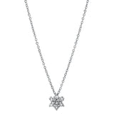 Collier 18 kt WG, 13 Brill. 0,16 ct, TW-si