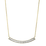 Collier 18 kt GG, 124 Fant-Schl. 0,67 ct, TW-vsi