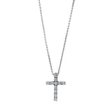 Collier 18 kt WG, 11 Brill. 0,16 ct, TW-si