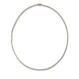 Collier 18 kt RG, 131 Brill. 3,52 ct, TW-si