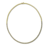 Collier 18 kt GG, 67 Brill. 2,04 ct, TW-si