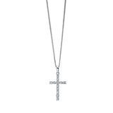 Collier 18 kt WG, 12 Brill. 0,35 ct, TW-si