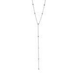 Collier 18 kt WG, 91 Brill. 0,24 ct, TW-si