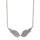 Collier 18 kt WG, 66 Brill. 0,34 ct, TW-si
