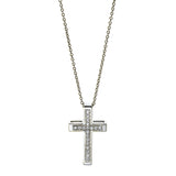 Collier 18 kt WG, 19 Brill. 0,13 ct, TW-si