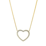 Collier 18 kt GG, 34 Brill. 0,26 ct, TW-si