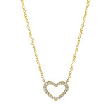 Collier 18 kt GG, 24 Brill. 0,20 ct, TW-si