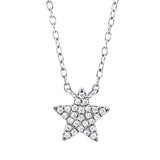Collier 18 kt WG, mit ZÖ 38 cm & 40.6 cm, 26 Brill. 0,04 ct, TW-si