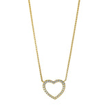 Collier 18 kt GG, 28 Brill. 0,21 ct, TW-si