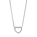Collier 18 kt WG, 28 Brill. 0,20 ct, TW-si