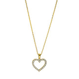 Collier 18 kt GG, 22 Brill. 0,25 ct, TW-si