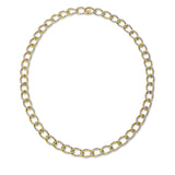 Collier 18 kt GG, 879 Brill. 4,30 ct, TW-si