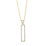Collier 18 kt GG, 101 Dia. 0,23 ct, W-si