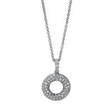 Collier 18 kt WG, mit ZÖ 40 cm + 42.5 cm, 100 Brill. 0,48 ct, TW-si
