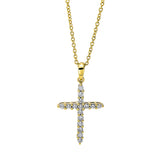 Collier 18 kt GG, Fassung rhodiniert, 16 Brill. 0,25 ct, TW-si