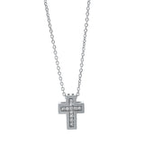Collier 18 kt WG, 11 Brill. 0,04 ct, TW-si