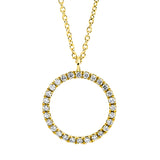 Collier 18 kt GG, mit ZÖ 40 cm + 43 cm, 28 Brill. 0,08 ct, TW-si