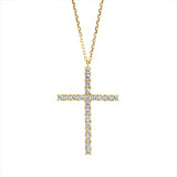 Collier 18 kt GG, mit ZÖ 40 & 43 cm, 21 Brill. 0,92 ct, TW-si