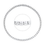 Collier 18 kt WG, Premium Edition, 66 GIA's, 63 Brill. 56,74 ct, TW-si, 3 Brill. 2,70 ct, F-si