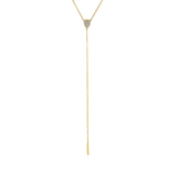 Collier 18 kt GG, mit ZÖ 40,6 cm + 43,2 cm, 35 Dia. 0,08 ct, TW-si/pi