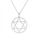 Collier 18 kt WG, mit Öse, 174 Dia. 0,44 ct, TW-si