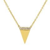 Collier 18 kt GG, mit ZÖ 43 cm + 40,6 cm, 15 Dia. 0,04 ct, TW-si