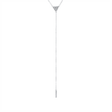Collier 18 kt WG, 31 Dia. 0,07 ct, TW-si