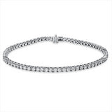 Armband 950 Pt Platin, 69 Brill. 4,01 ct, TW-si