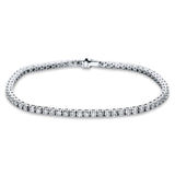 Armband 18 kt WG, 67 Brill. 3,53 ct, TW-si
