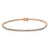 Armband 18 kt RG, 79 Brill. 1,47 ct, TW-si