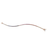 Armband 18 kt RG, 93 Saphire 1,88 ct multicolor