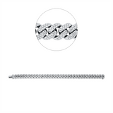 Armband 18 kt WG, 686 Brill. 3,01 ct, TW-si