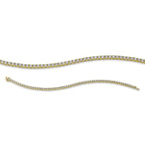 Armband 18 kt GG, 59 Brill. 4,72 ct, TW-si